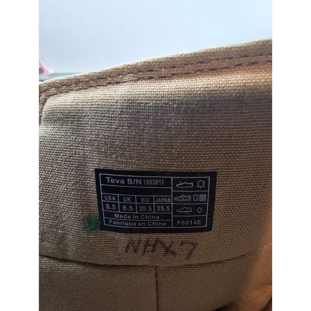 Teva Womens De La Vina Riding Boots Waterproof Leather Brown/Tan 1003011 Size8.5 - Picture 8 of 10